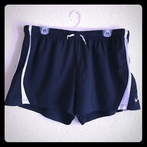 Navy blue Nike shorts